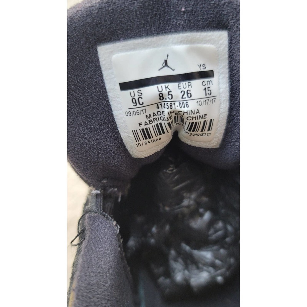 Nike Air Jordan 13 XIII Retro BT Olive Suede Toddler Shoes - Picture 7 of 7
